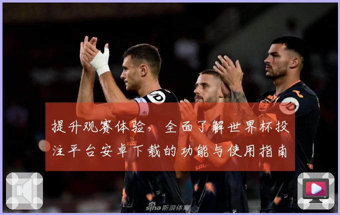 提升观赛体验，全面了解世界杯投注平台安卓下载的功能与使用指南